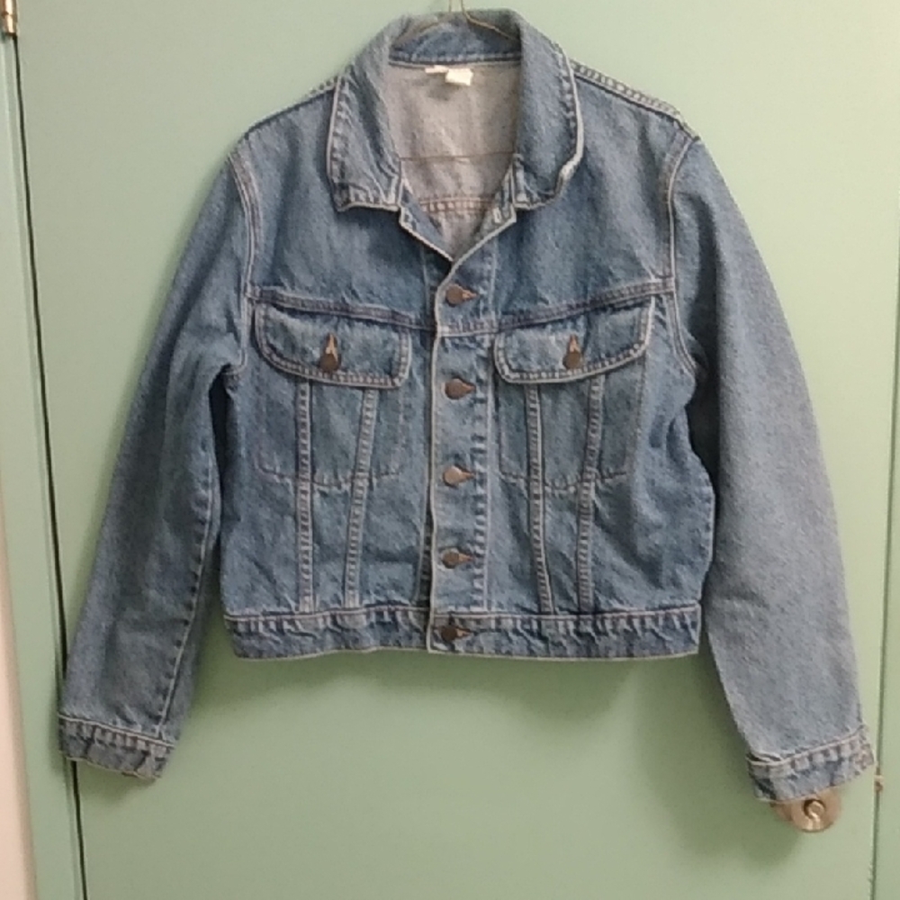 Leigh Morgan Ladies Jean Jacket Size M
